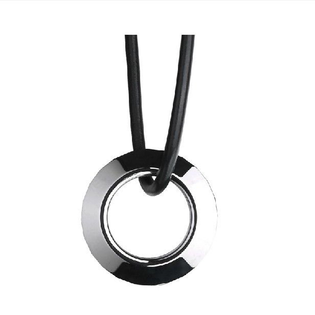 Collier Pendentif En Tungstène Pour Homme