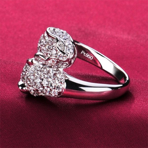 1.0 Carat Simulé Bague De Fiançailles / Mariage / Promesse De Diamant Pour Elle