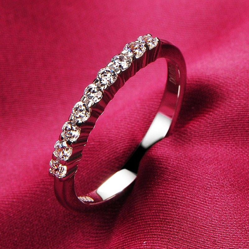 1.0 Carat Simulé Bague De Fiançailles / Mariage / Promesse En Diamant Pour Elle