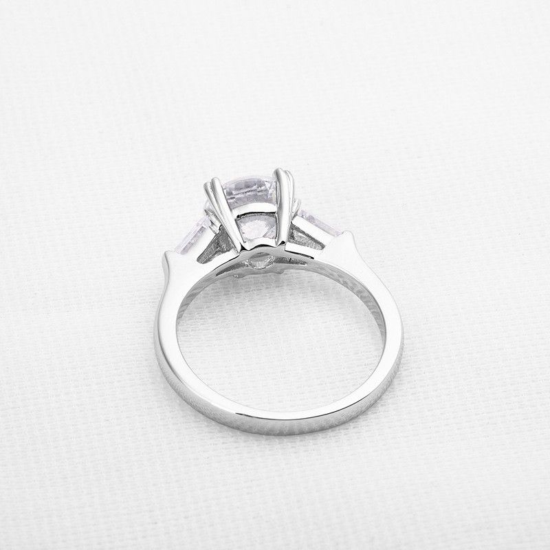 Bague En Argent Sterling 925 Pour Femme De 2.0 Carats