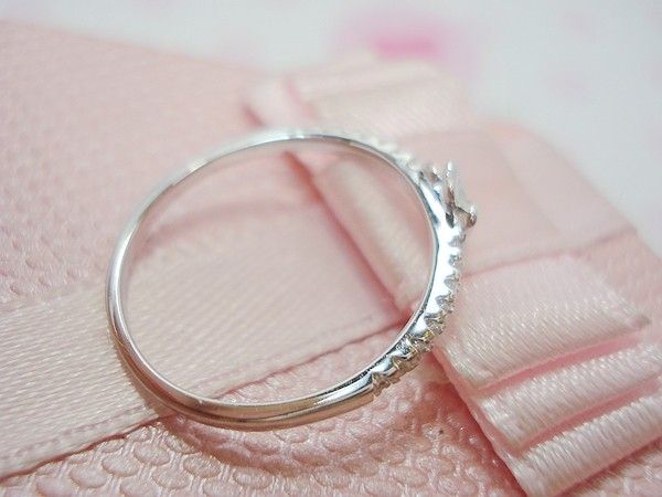 Bague Pour Femme En Argent Sterling Avec Zircone Cubique Lucky Clover