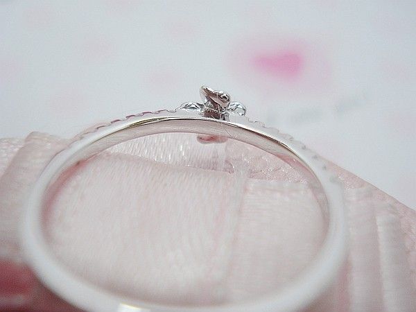 Bague Pour Femme En Argent Sterling Avec Zircone Cubique Lucky Clover