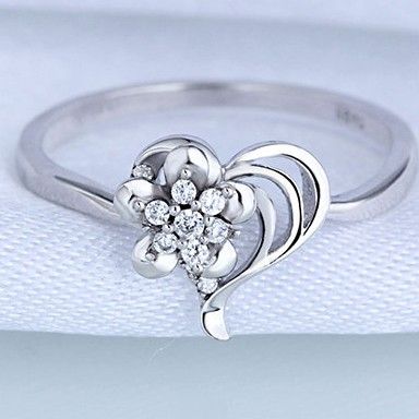 Bague De Fiançailles En Argent Sterling Avec Tempérament Littéraire En Argent Sterling Avec Fleur Papillon Délicate Et Armoire