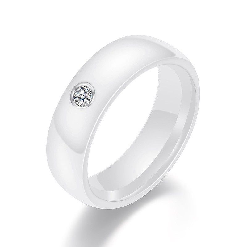 Bague Pour Homme En Céramique De Conception Simple Originale Bague Pour Femme