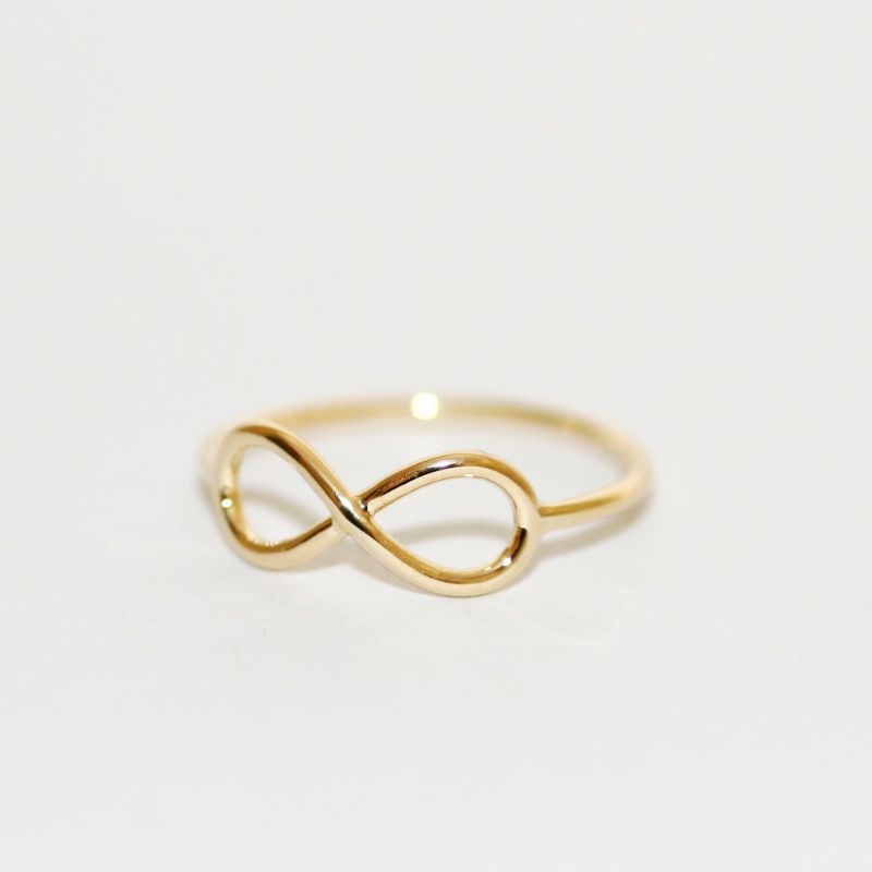 Bague D'infini En Or Jaune