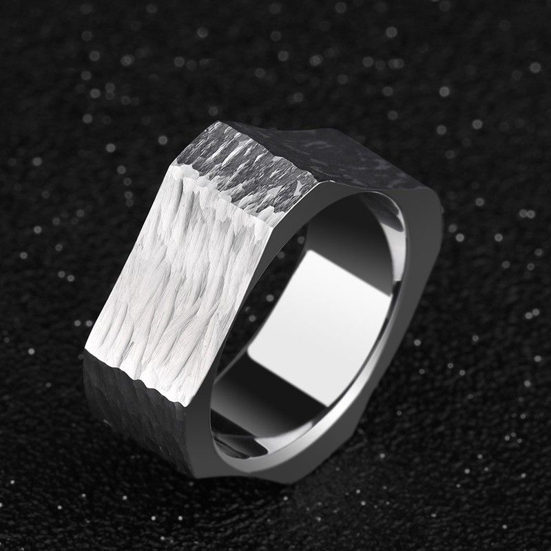 Bague En Tungstène Pour Quatuor Masculin De Personnalité