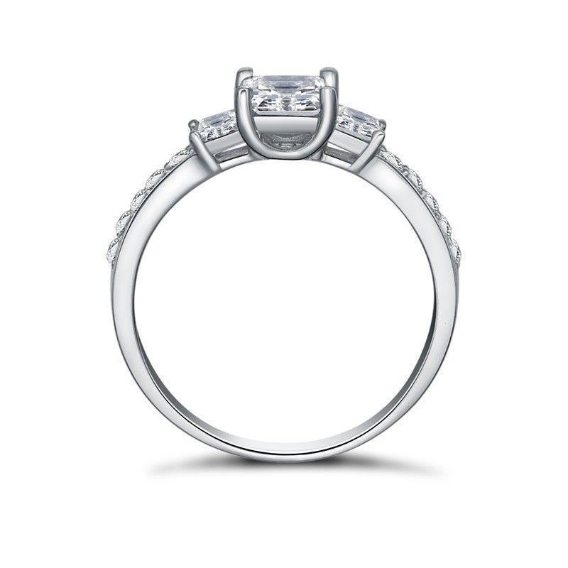 Bagues En Argent Sterling 925 Sona Diamond Mariées