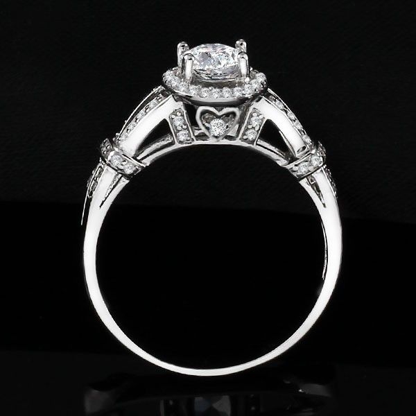 Corée Retro Luxury S925 Bague De Fiançailles En Argent Pour Elle