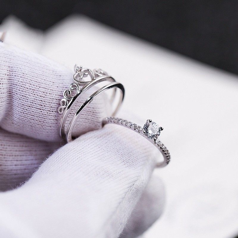 Design Romantic Gifts For Love Bague En Argent Sterling 925