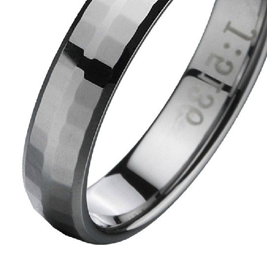 En Stock Bague En Tungstène Unisexe Pour Différentes Tailles Pour Hommes Et Femmes