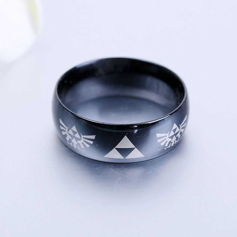 Legend Of Zelda Bague Pour Homme En Acier Titane 316l Bague Pour Femme