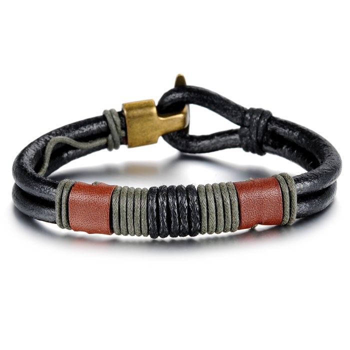 Bracelet En Cuir Pour Homme Best Seller Vintage Bracelet