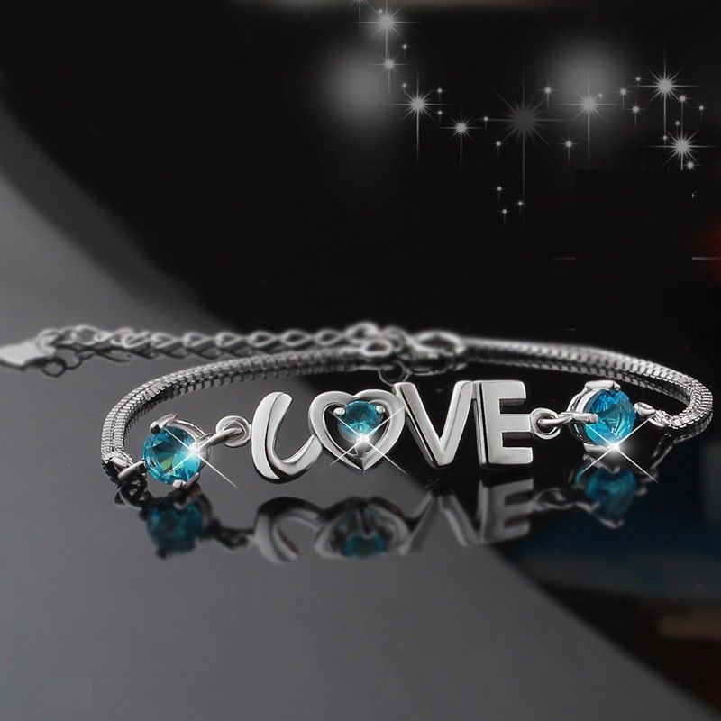 Bracelet En Forme De Coeur En Argent 925 "you Are In My Heart" Pour Femme