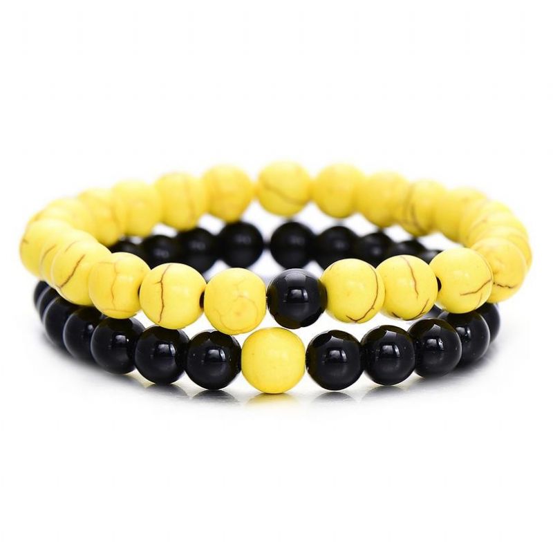 Bracelets De Distance Jaunes